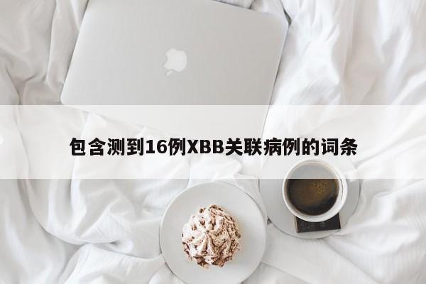 包含测到16例XBB关联病例的词条
